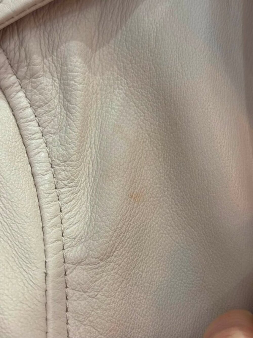 All Saints NWT Balfern Biker Leather Jacket in Powder Pink - Size 10 - Picture 10 of 12